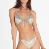 Aqua Blu Floret Crawford Bikini