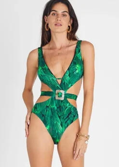 Aqua Blu Hummingbird Daniela Swimsuit