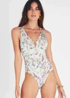 Aqua Blu Lotus Eve Swimsuit