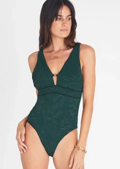 Aqua Blu Peacock Eve Swimsuit