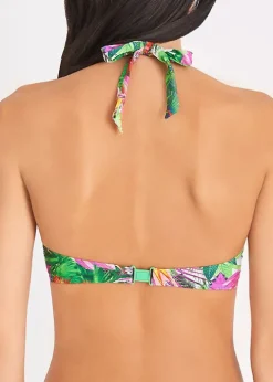 Aubade Fleur Tropicale Moulded Push Up Bikini Top
