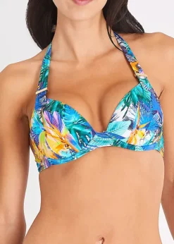 Aubade Fleur Tropicale Moulded Push Up Bikini Top