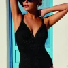 David Elsa V Neck Swimsuit