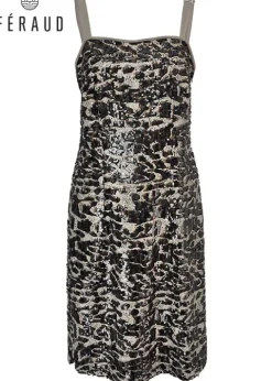 Feraud Leopard Sequined Sun Dress