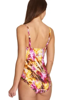 Feraud Snakeskin Bandeau Swimsuit