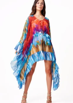 Forever Unique Tie Dye Tiki Kaftan