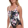 Gottex Amalfi Coast Square Neck Tank Swimsuit