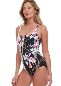Gottex Amalfi Coast Square Neck Tank Swimsuit