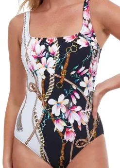 Gottex Amalfi Coast Square Neck Tank Swimsuit