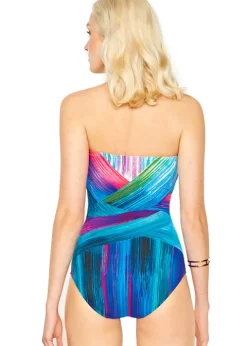 Gottex Contour Festival Bandeau Swimsuit