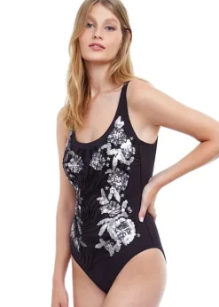 Gottex Couture Enchanted Round Neck Tank Swimsuit