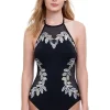 Gottex Couture Eros High Neck Swimsuit