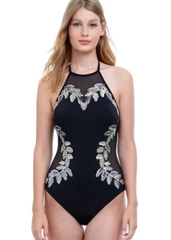 Gottex Couture Eros High Neck Swimsuit