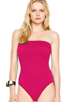 Gottex Diamond In The Rough Bandeau Swimsuit