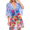 Gottex Essentials Jolie Bouquet V Neck Kaftan