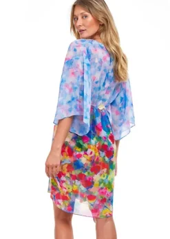 Gottex Essentials Jolie Bouquet V Neck Kaftan