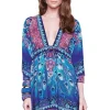 Gottex Exotic Peacock Beach Dress