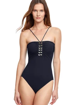 Gottex Golden Touch Bandeau Swimsuit