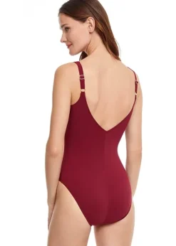 Gottex Golden Touch V Neck Swimsuit