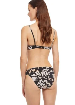 Gottex Miss Butterfly Brown Cross Front Moulded Bikini