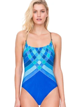 Gottex Mystic Gem Round Neck Swimsuit