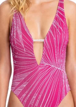 Gottex Palla Deep Plunge Swimsuit