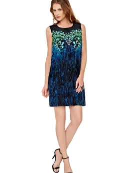 Gottex Pavone Short Silk Sun Dress