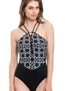 Gottex Profile Casablanca Monochrome Swimsuit