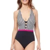 Gottex Profile Enya Deep Plunge Swimsuit