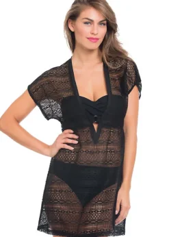 Gottex Profile Tutti Frutti Crochet Kaftan