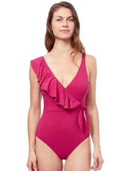 Gottex Profile Tutti Frutti Surplice Swimsuit