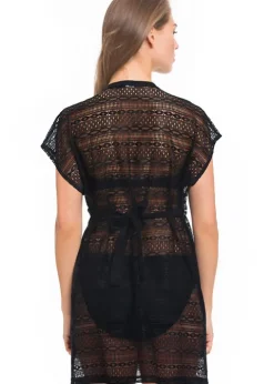 Gottex Profile Tutti Frutti Crochet Kaftan