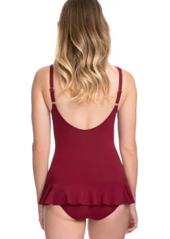 Gottex Profile Tutti Frutti Shirred Plunge Swimdress