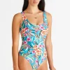 Heaven Melody Bec Square Neck Swimsuit