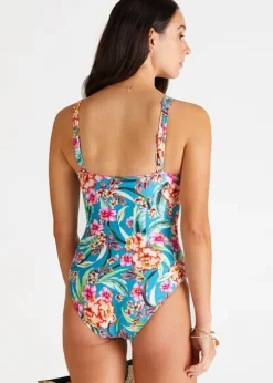 Heaven Melody Bec Square Neck Swimsuit