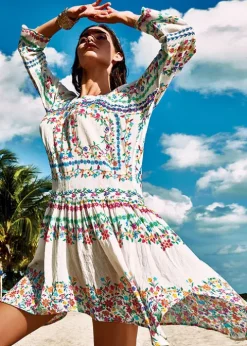 Iconique Banda Floral Dress