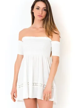 Iconique Elegant White Sands Dress