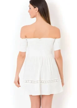 Iconique Elegant White Sands Dress