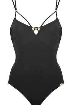 Maryan Mehlhorn Glam Black Swimsuit