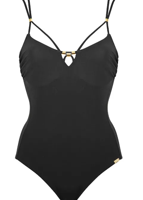 Maryan Mehlhorn Glam Black Swimsuit