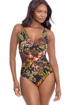 Miraclesuit Botanico Crossover Swimsuit