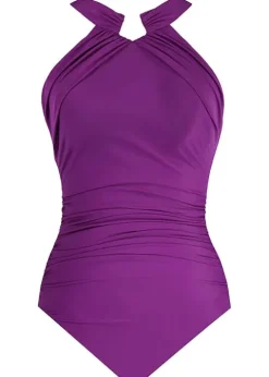 Miraclesuit Rock Solid Aphrodite Orchid Swimsuit