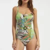 Nuria Ferrer Botanic Scoop Neck Swimsuit