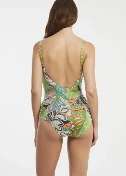 Nuria Ferrer Botanic Scoop Neck Swimsuit