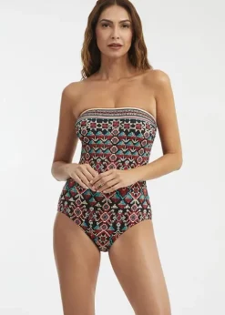 Nuria Ferrer Cabana Bandeau Swimsuit