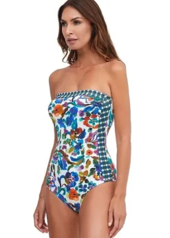 Nuria Ferrer Eda Bandeau Swimsuit