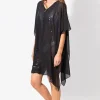 Pia Rossini Julz Sequin Poncho