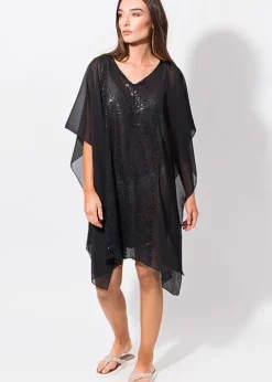 Pia Rossini Julz Sequin Poncho
