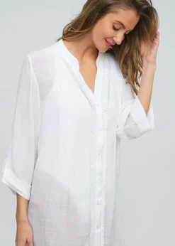 Pia Rossini Reeva Beach Shirt White