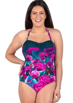 Seaspray Honolulu Gathered Bandeau Swimsuit